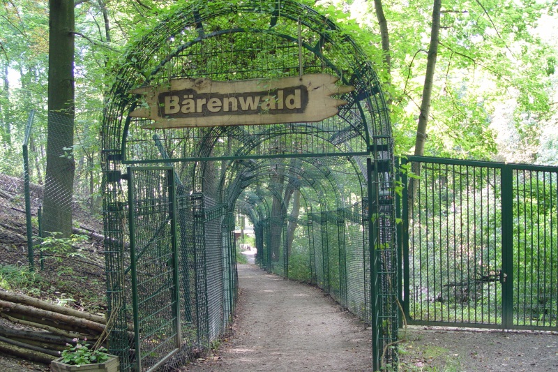 Eingang Bärenpark Worbis
