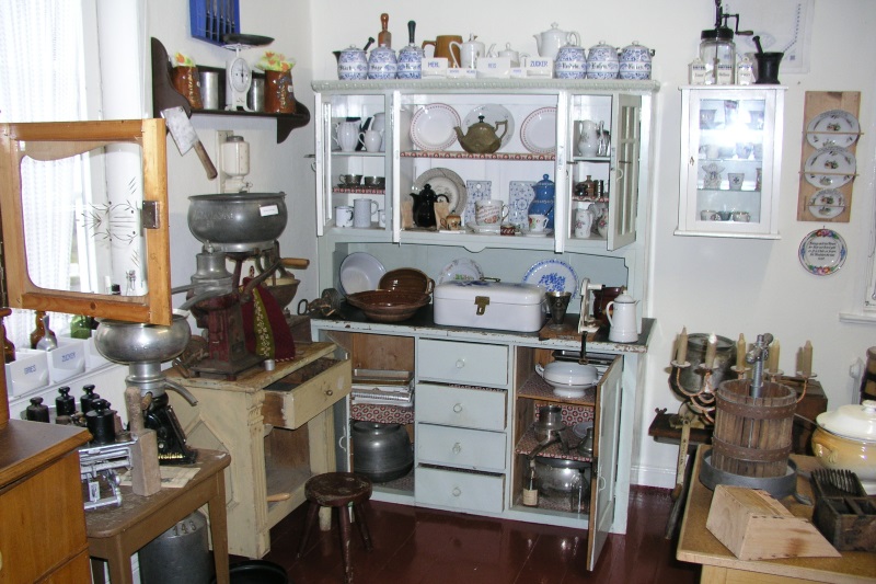 alte Küche im Heimatmuseum Zorge